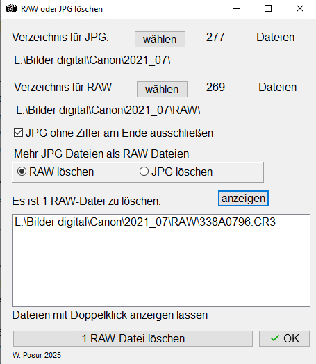 RAWLoescher RAWLoescher Screenshot